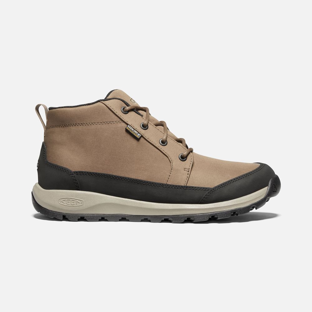 Bottes Chukka Keen Homme Kaki | Glieser Nylon Waterproof | WJCMF-7408